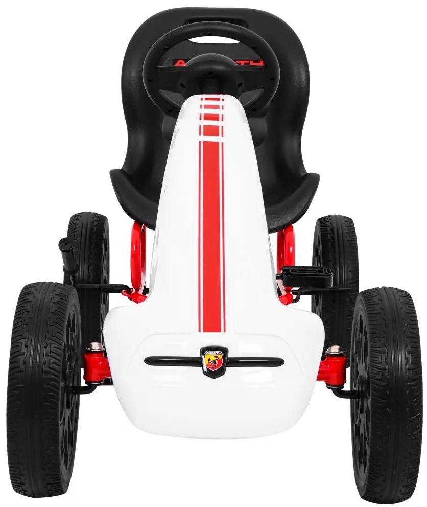 Motokára ABARTH PB9388A - biela