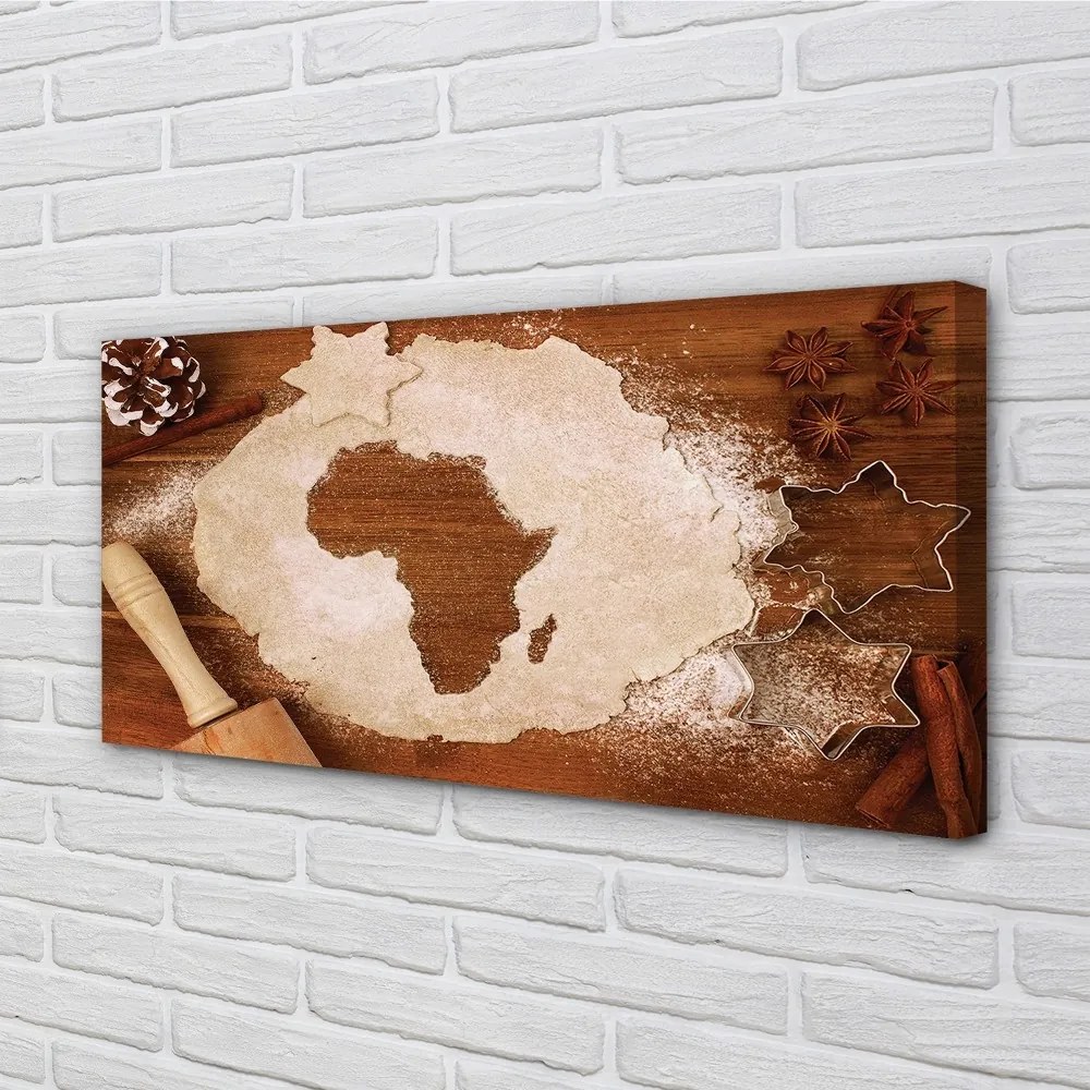 Obraz canvas Kuchyňa pečivo valec Africa 120x60 cm