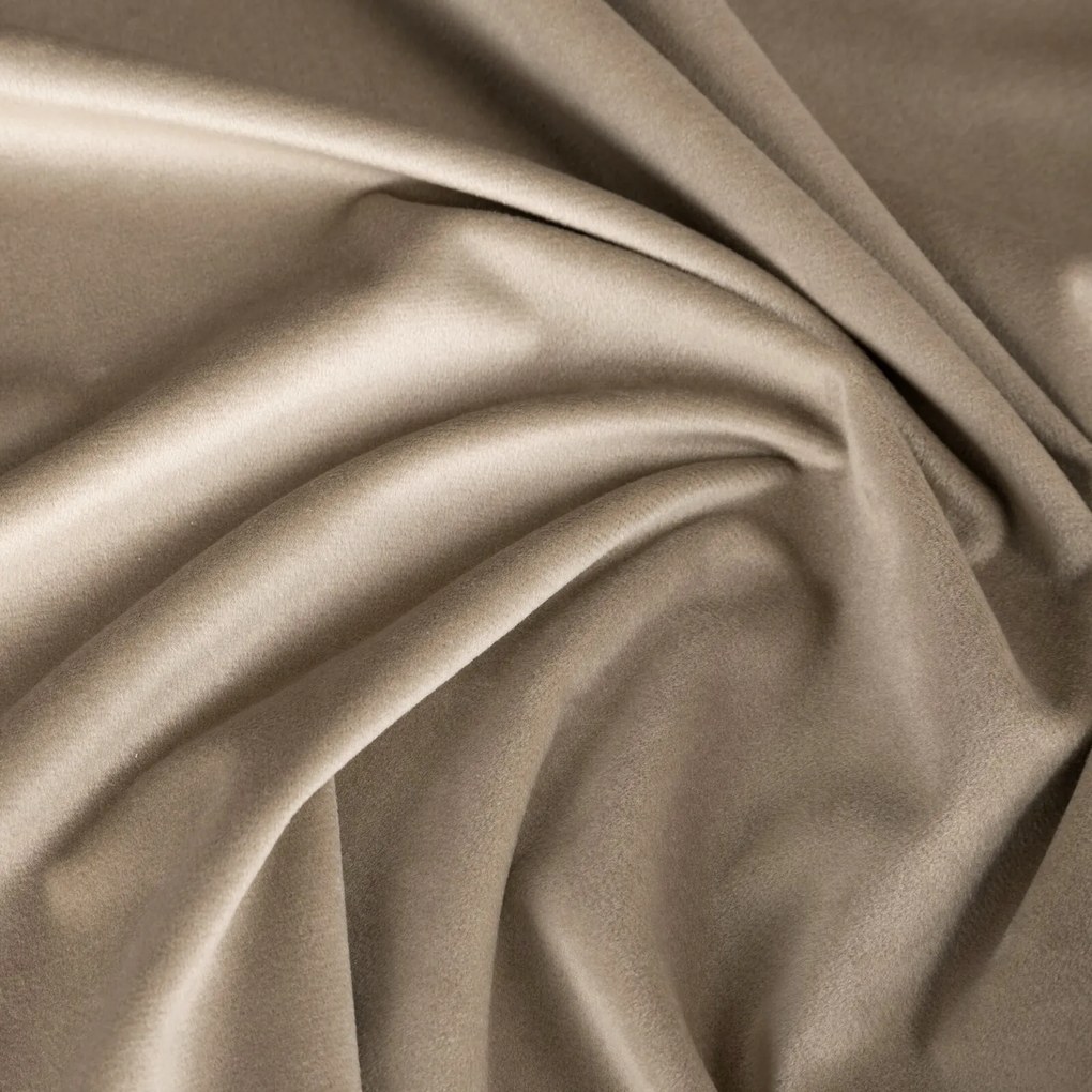 ZATEMŇOVACÍ ZÁVES NA KRÚŽKOCH MELANIE 140X260 CM TMAVOBÉŽOVÁ