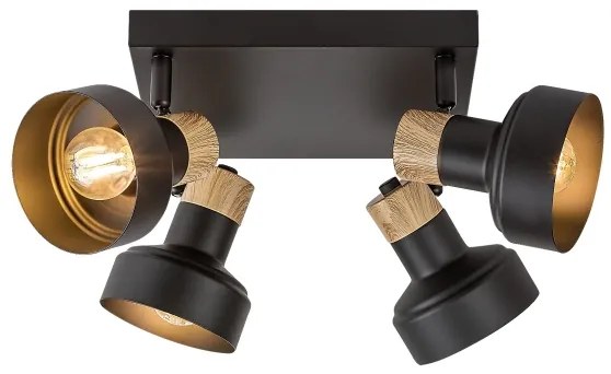 Rabalux 73058 - Bodové svietidlo SASKIA 4xE14/15W/230V