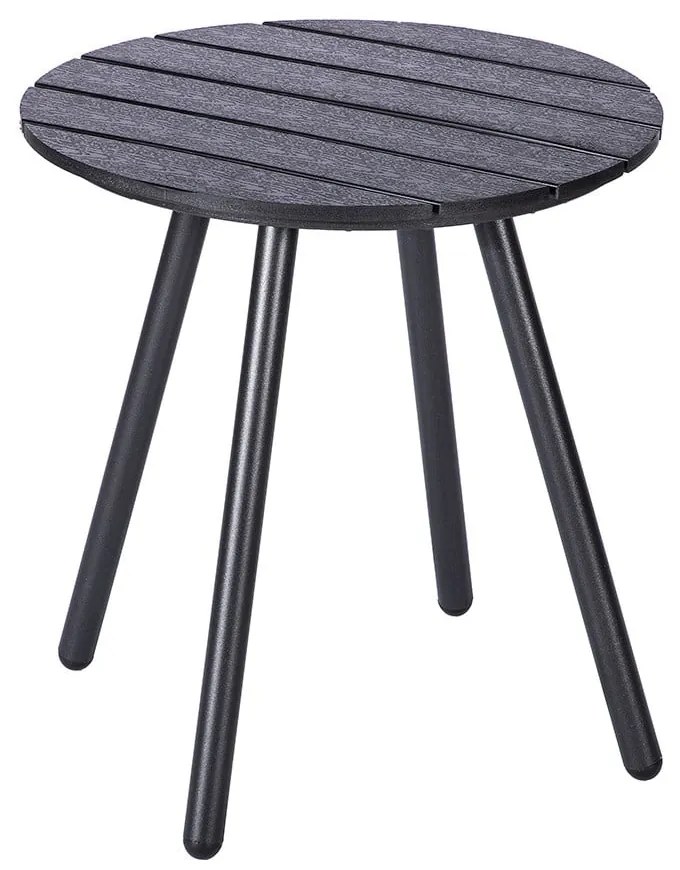 Sivý záhradný stôl Bonami Essentials Lounge, ø 51 cm