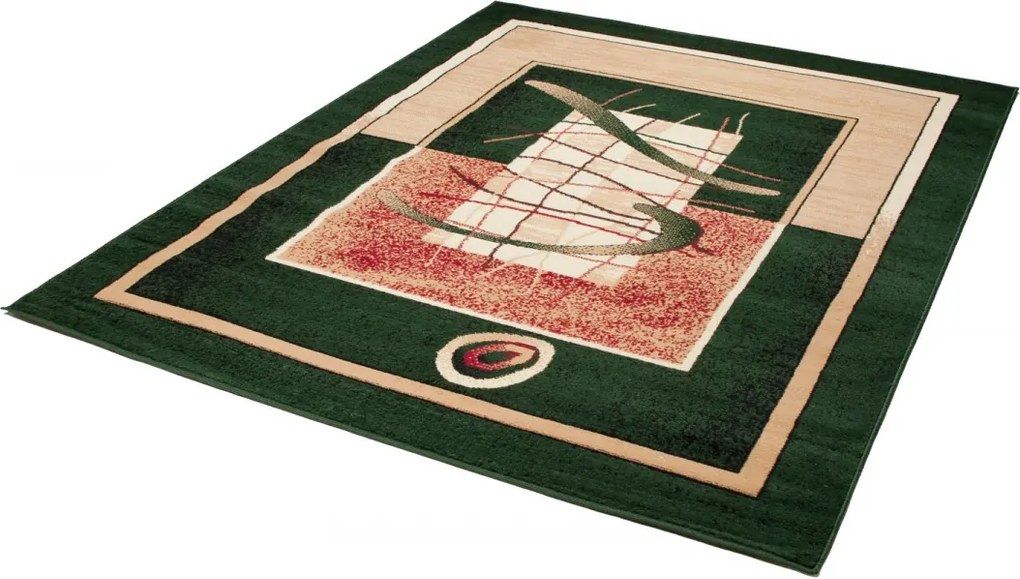 TA Koberec 5118B ZELENÝ ATLAS PP Rozmer: 160x220 cm