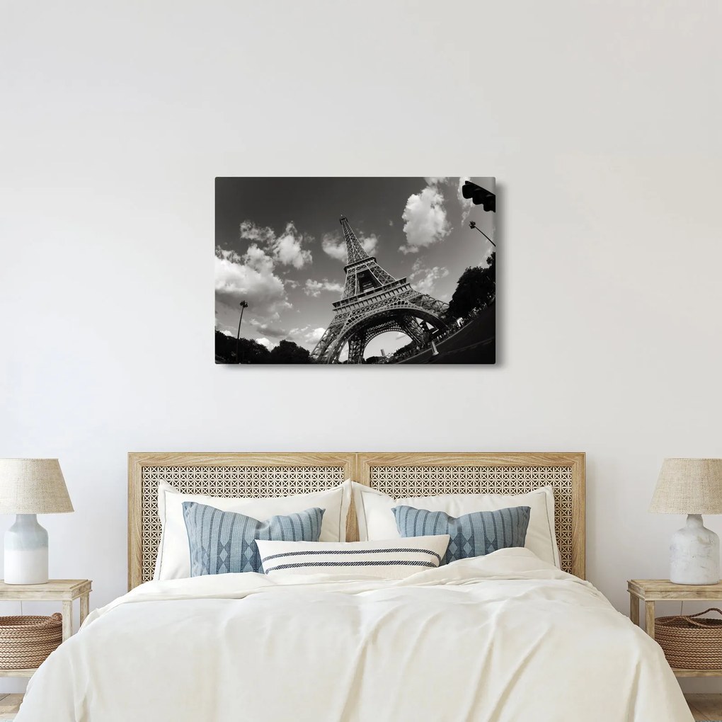 Obraz - Eiffelova veža v Paríži (90x60 cm)