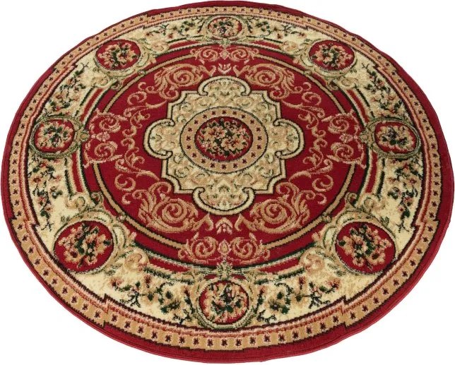 TA Koberec F744A ČERVENÉ ATLASOVÉ KOLESO Rozmer: 100x100 cm