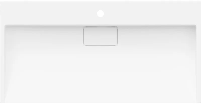 Mexen Ava, umývadlo na dosku z konglomerátu 90 x 46 cm, biela, 23019001