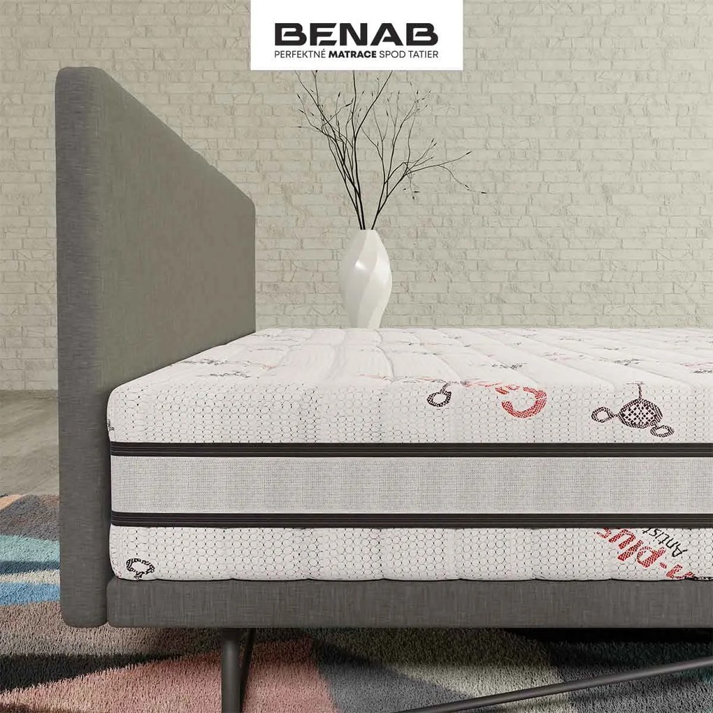 BENAB COSMONOVA micropocket taštičkový matrac s HR penou 160x200 cm Poťah Carbon Plus