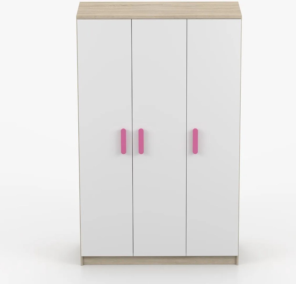 Šatníková skriňa SCOUT 2 - dub sonoma/biela (viac variant)