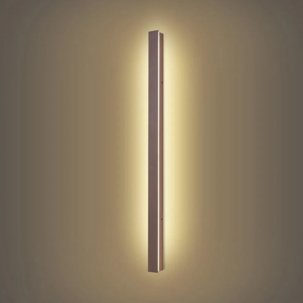 Brilagi-LED Vonkajšie nástenné svietidlo LINEAR LED/22W/230V 3000K IP65 100 cm hnedé CRI 90