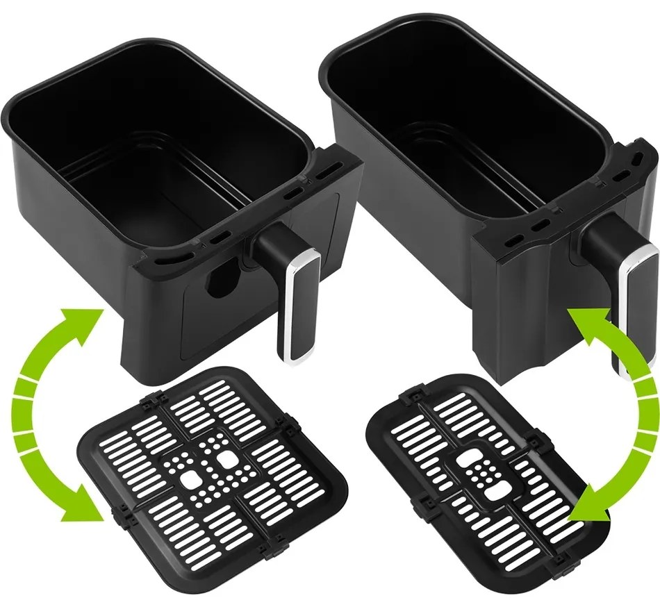 ECG AF 8300 teplovzdušná fritéza Dual Fry