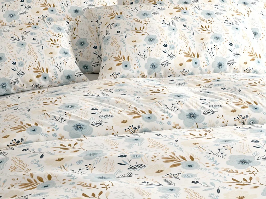 Polybavlnené obliečky AZUREA vzorované Rozmer obliečky: 2 ks 70 x 90 cm | 200 x 220 cm