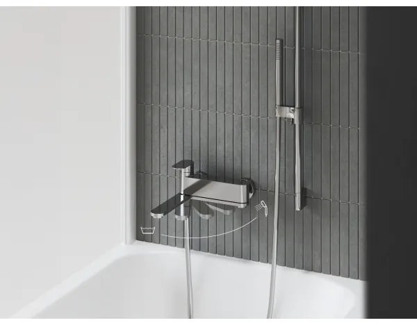 Ravak X070451 - Vaňová batéria CHROME lesklý chróm