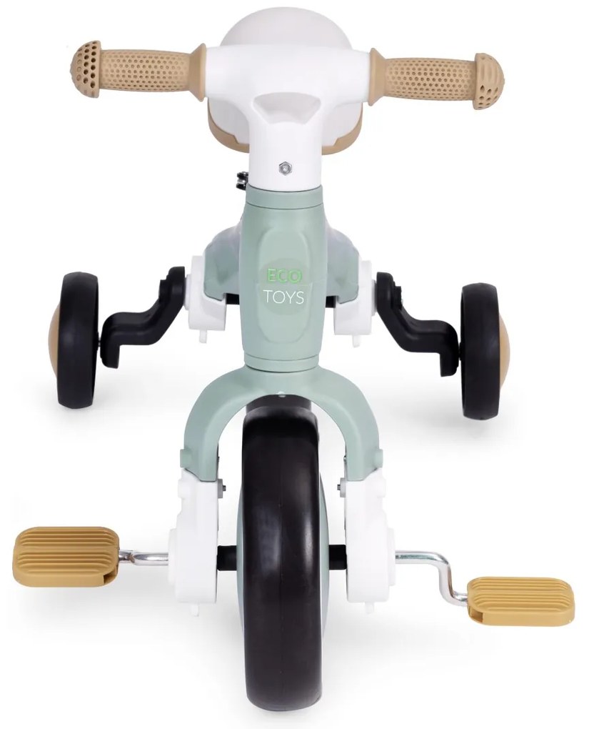Dětské odrážedlo 3v1 COMBO ECOTOYS zelené