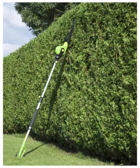 Fieldmann - Teleskopické nožnice na živý plot 450W/230V