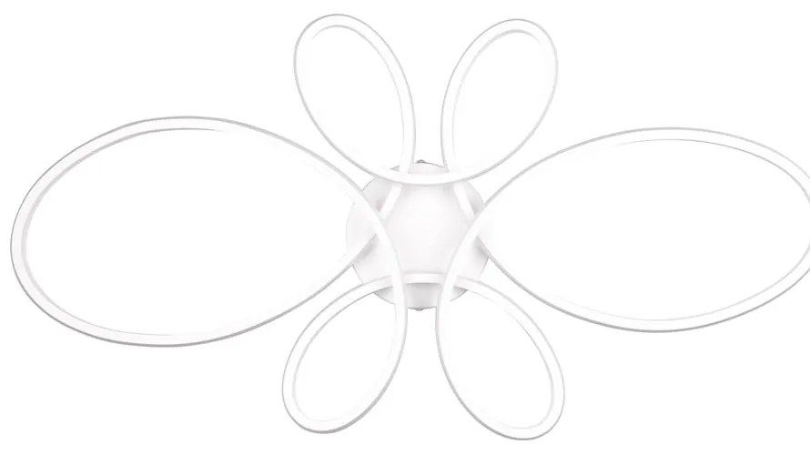 Biele LED stropné svietidlo 45.5x83 cm Fly – Trio