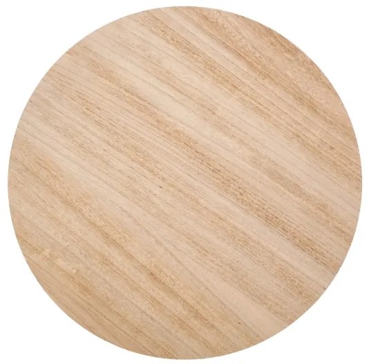 Konferenčný stolík TRAFICA 41x41 cm čierna/béžová