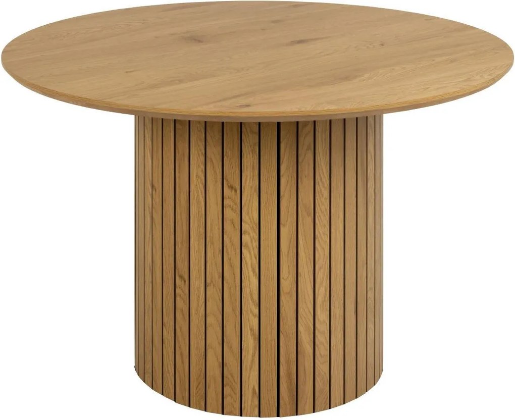 XXXLutz JEDÁLENSKÝ STÔL, prírodná farba, 120/120/75 cm P & B - Stoly - 001749092901