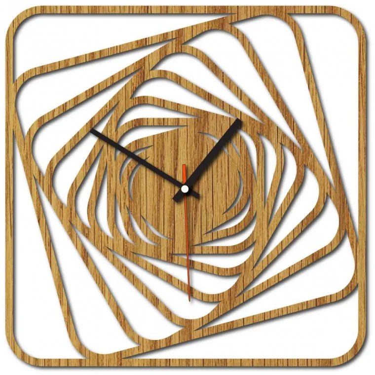 Sentop - Moderné nástenné hodiny GARVI HD F015 i čierne I SENTOP HDFK0015