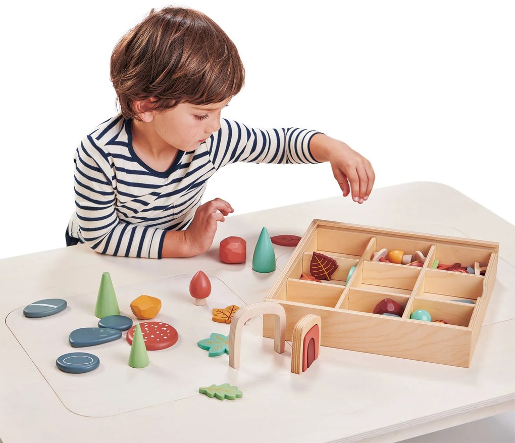 Tender Leaf - Drevená stavebnica - môj les