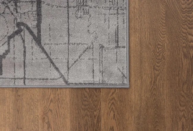 Koberec FD Soft City sivý / popolový