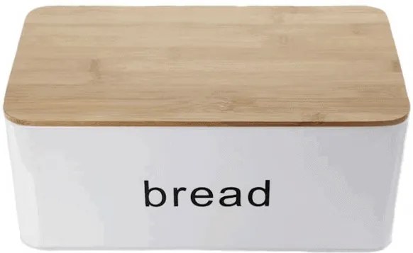 Chlebník s bambusovou doskou
