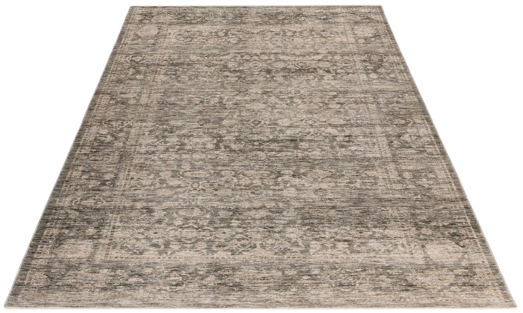 Kusový koberec My Everest 434 Grey, 60x110, šedá, obývacia izba, Obsession