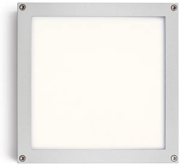 RENDL R10552 SCOTT LED vonkajšie svietidlo, stropné IP54 striebornosivá