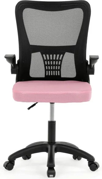 Detská otočná stolička ružová KA-K2006 PINK