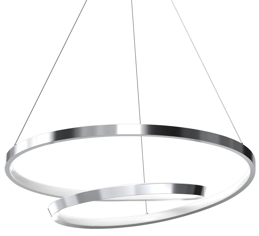 Závesné LED svietidlo Lucero, 1x LED 48w, 4000k, ch