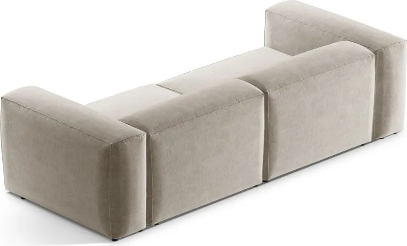 Béžová pohovka 264 cm Bergamo – Cosmopolitan Design