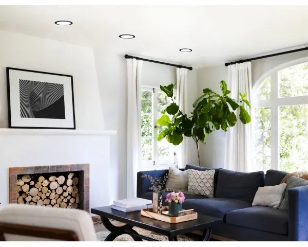 Eglo 31744 - LED stmievateľné kúpeľňové svietidlo FUEVA-Z 10,5W/230V IP44 čierne