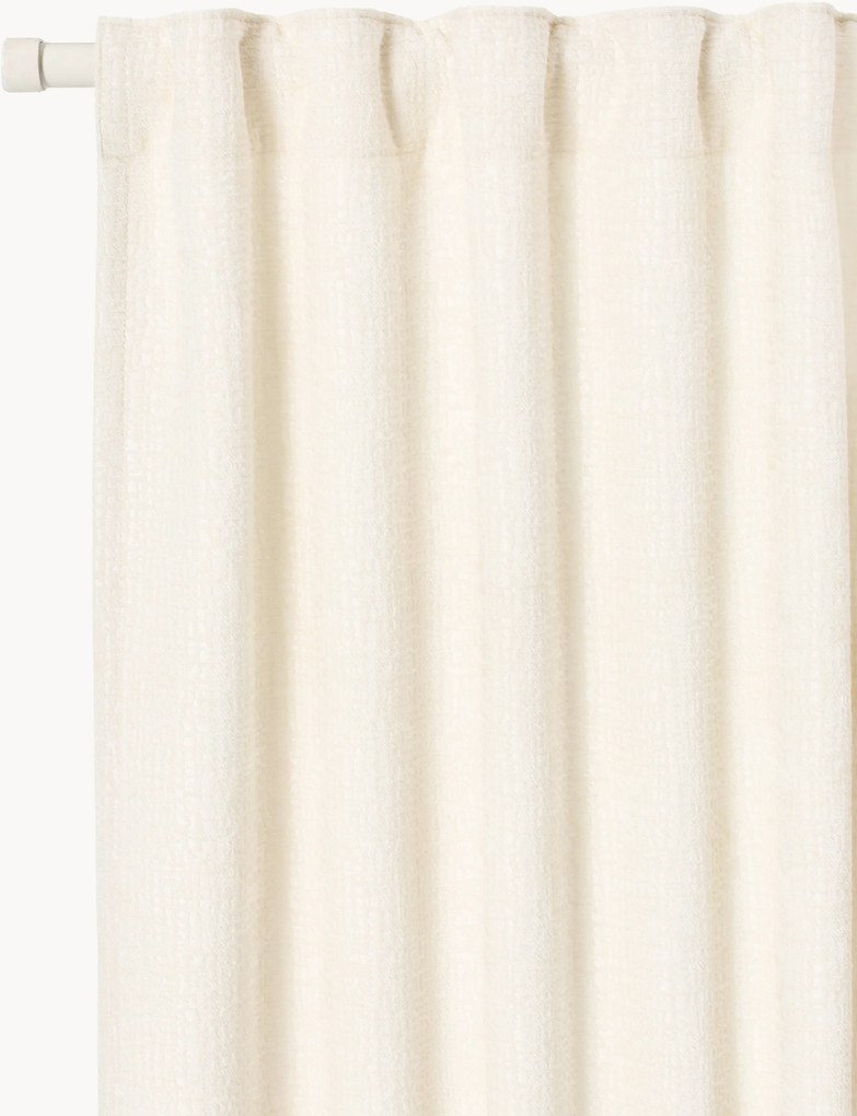 Nepriehľadné závesy's multifunkčnou páskou Karlin, 2 ks, Š 135 cm