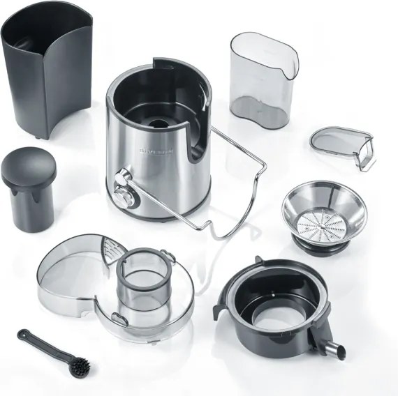 Severin ES 3566 - Odšťavovač 0,5 l 400W/230V nerezová oceľ/šedá