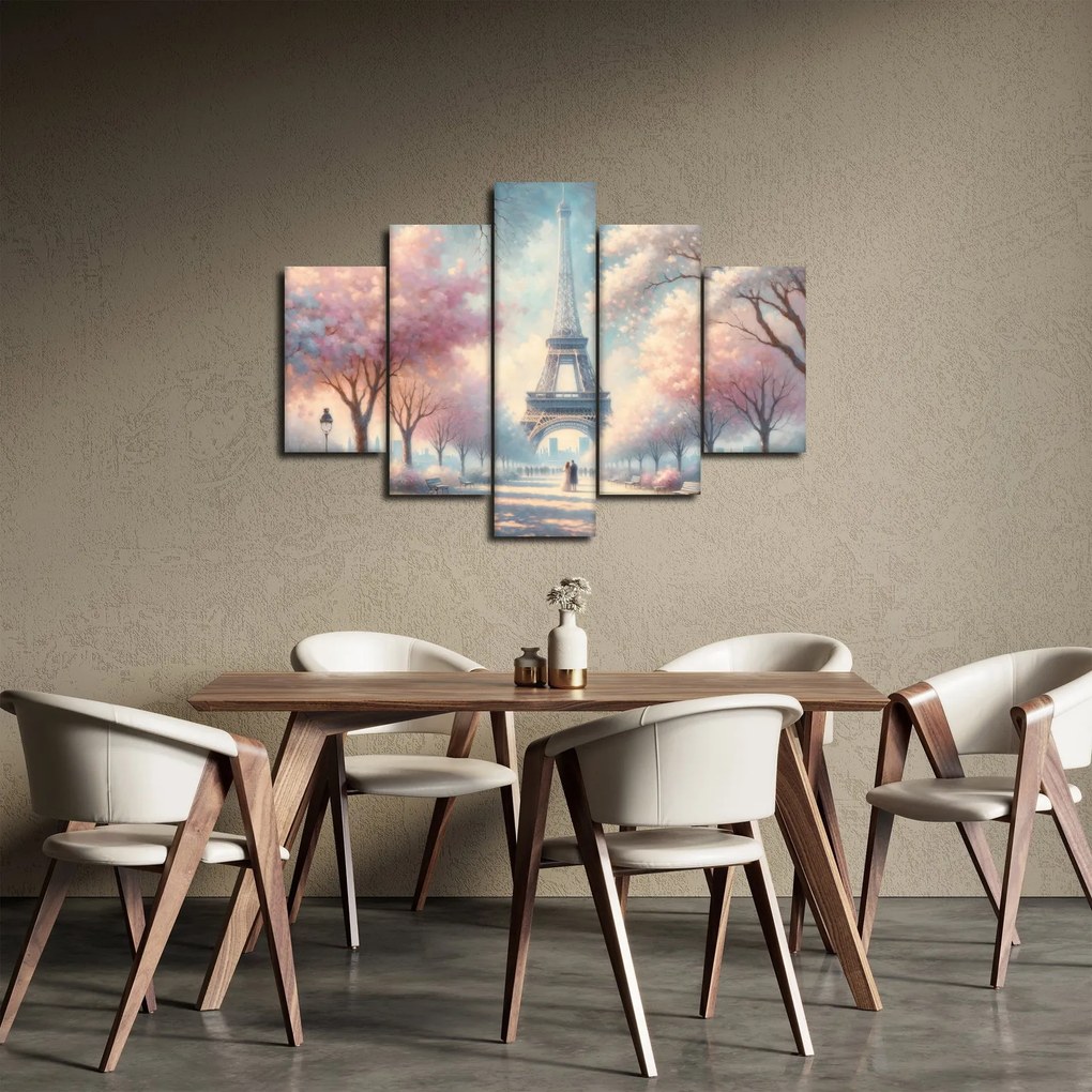 Obraz – Jar v Paríži (150x105 cm)