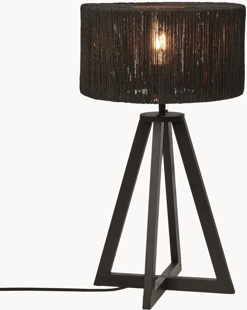 Bambusová stolová lampa Iguazu