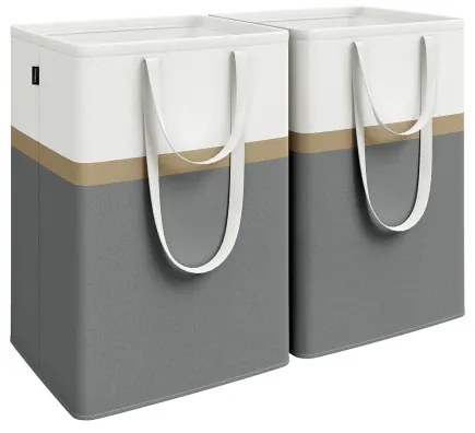 Set dvoch košov na bielizeň 2x110L LCB210G01