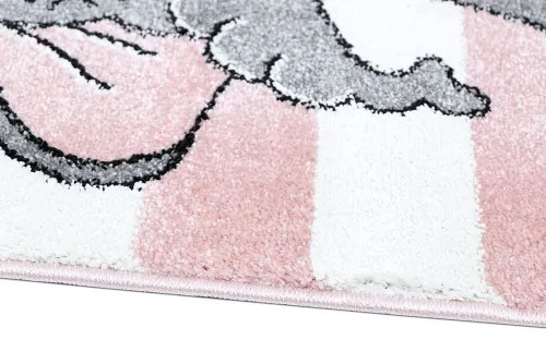 Koberce Breno Kusový koberec Kiddo A1087 pink, ružová,80 x 150 cm
