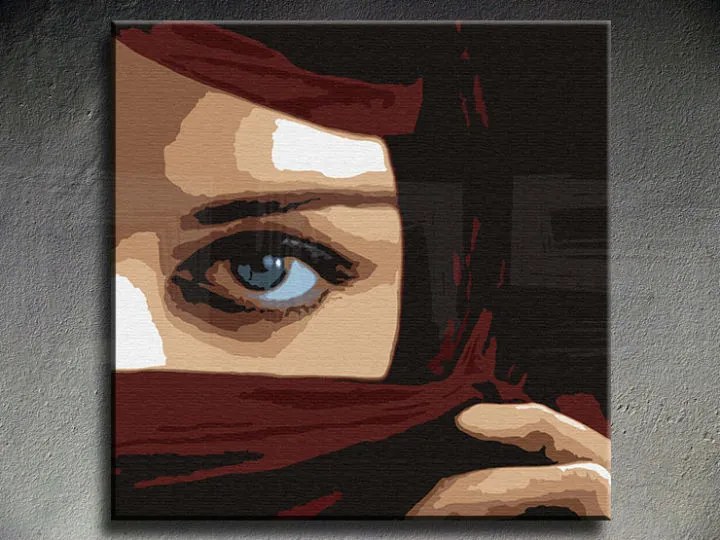 Ručne maľovaný POP Art obraz Eye | rôzne rozmery
