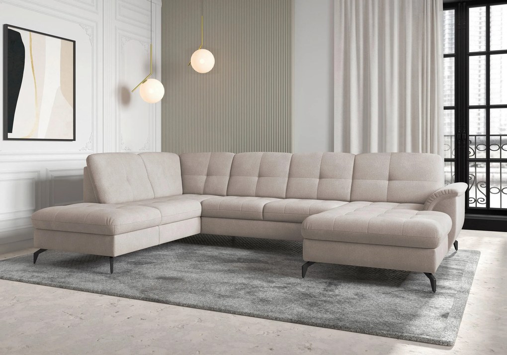XXXLutz SEDACIA SÚPRAVA, textil, sivobéžová Sit & More - Sedačky - 00014401334T