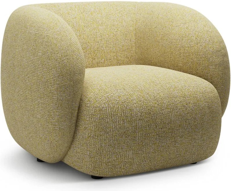 Žlté kreslo Kate – Micadoni