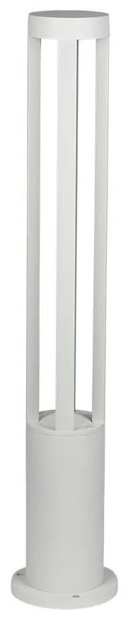 LED Vonkajšia lampa LED/10W/230V 80cm 3000K IP65 biela