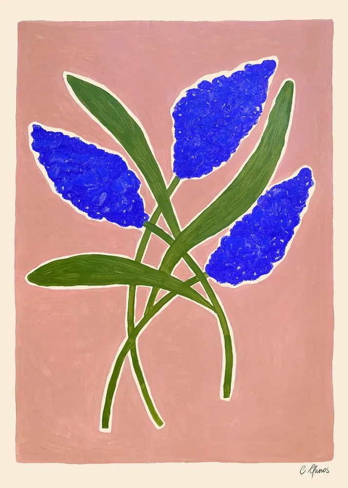 Moikka Plagát Butterfly Bush by Carla Llanos 30x40 cm