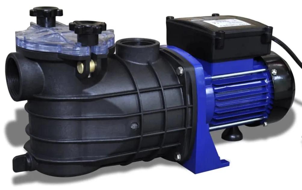 vidaXL Bazénové čerpadlo elektrické 500 W modré