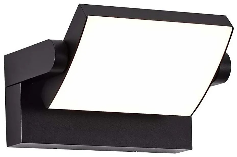 LED Vonkajšie nástenné svietidlo LED/17W/230V 3000K IP65 čierna