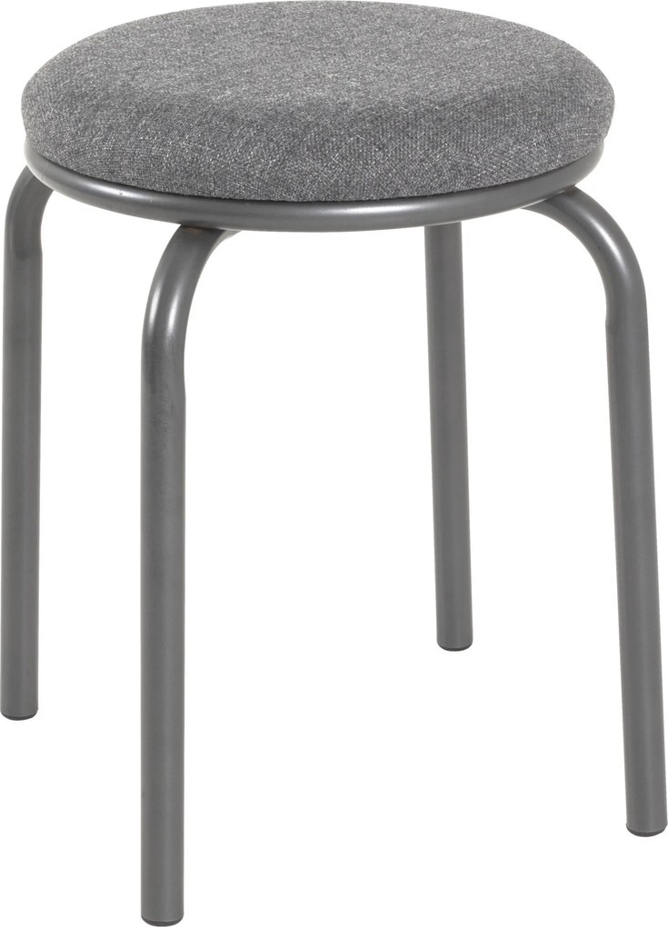 XXXLutz STOHOVATEĽNÝ STOLČEK, kov, textil, 46/45/46 cm Carryhome - Kreslá - 001931060301
