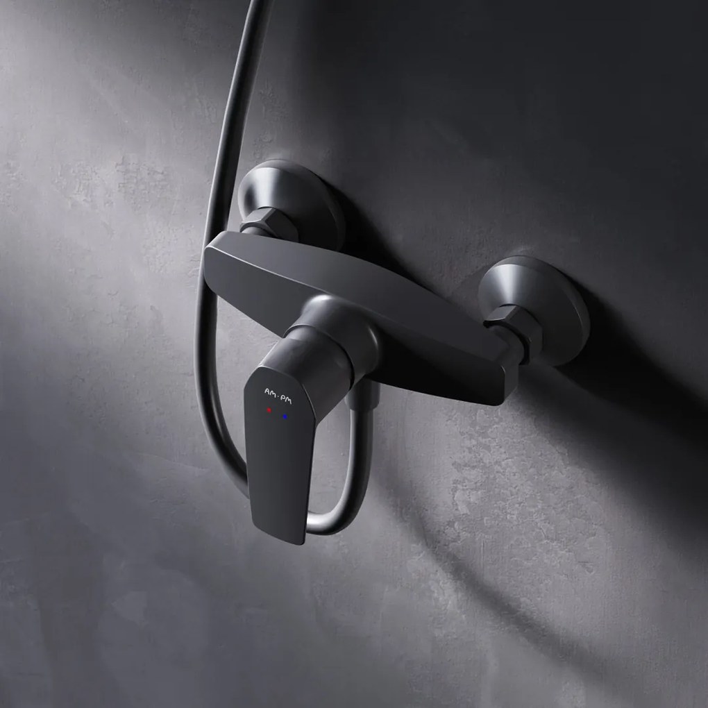 Sprchová batéria AM.PM Gem FGA20022 jednopáková, čierna