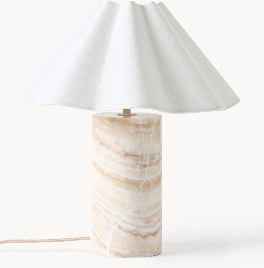 Stolová lampa's mramorovým podstavcom Arya