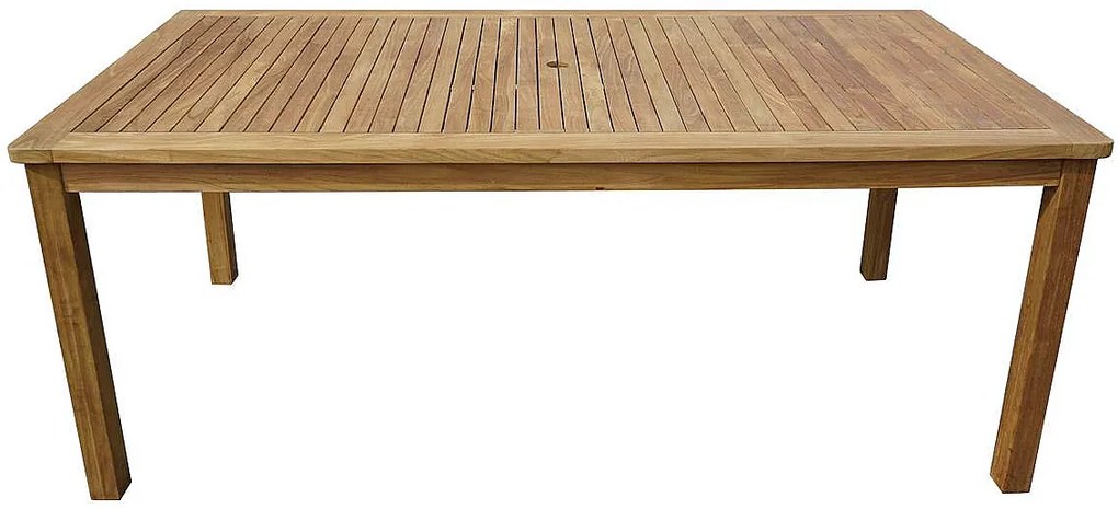 Záhradný stôl RIVIERA 190x100 cm (teak)