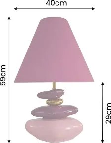 Stolová lampa 70021 Ecstasy Pink Gold - Komfort-nábytok