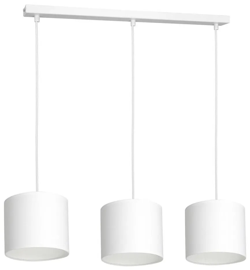 Luster na lanku ARDEN 3xE27/60W/230V biela