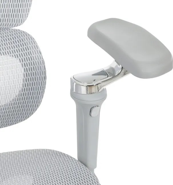 Kancelárska stolička sivá KA-B2361 GREY